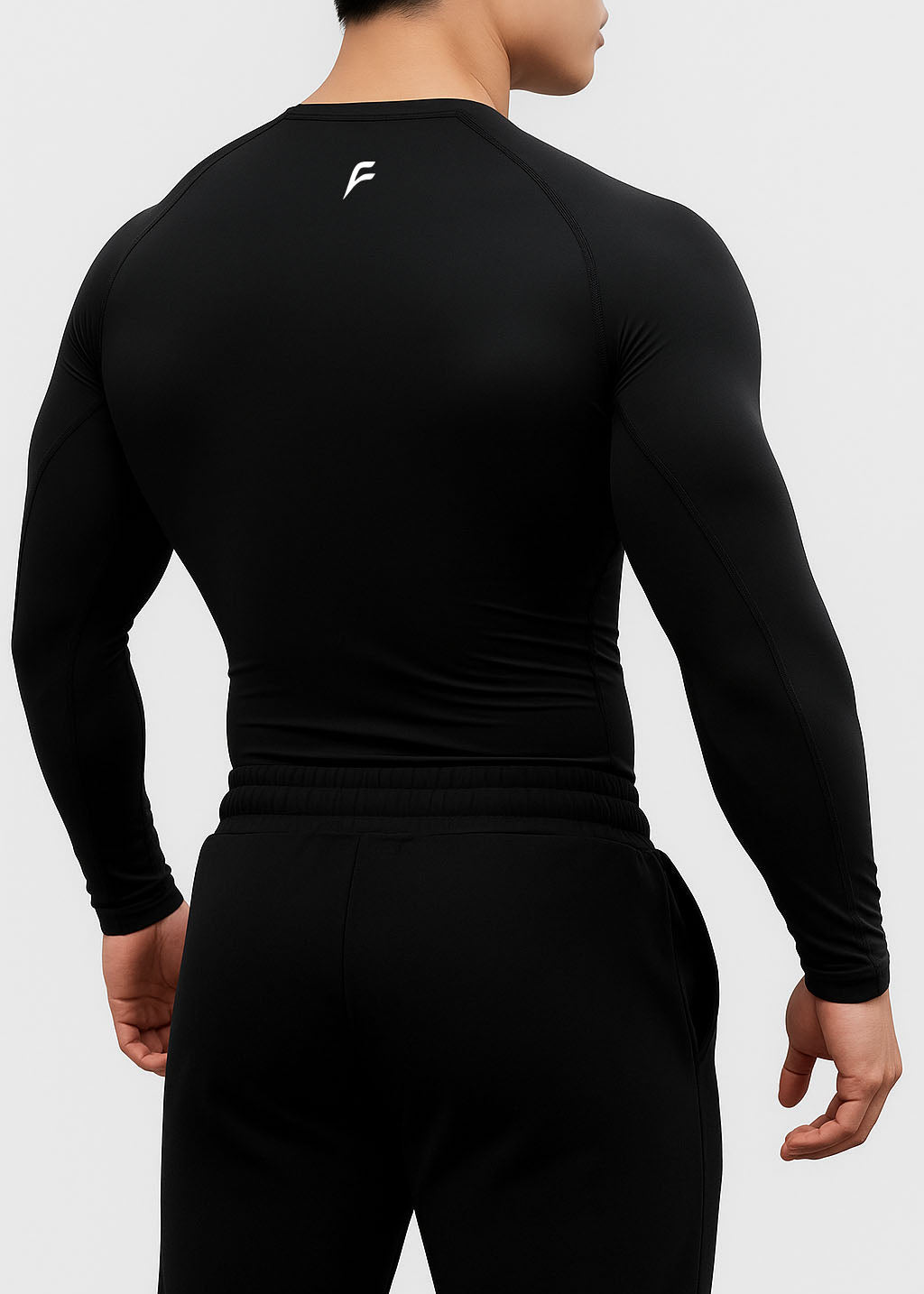 Fitaark SculptPro Navy Full Sleeve Compression T-Shirt
