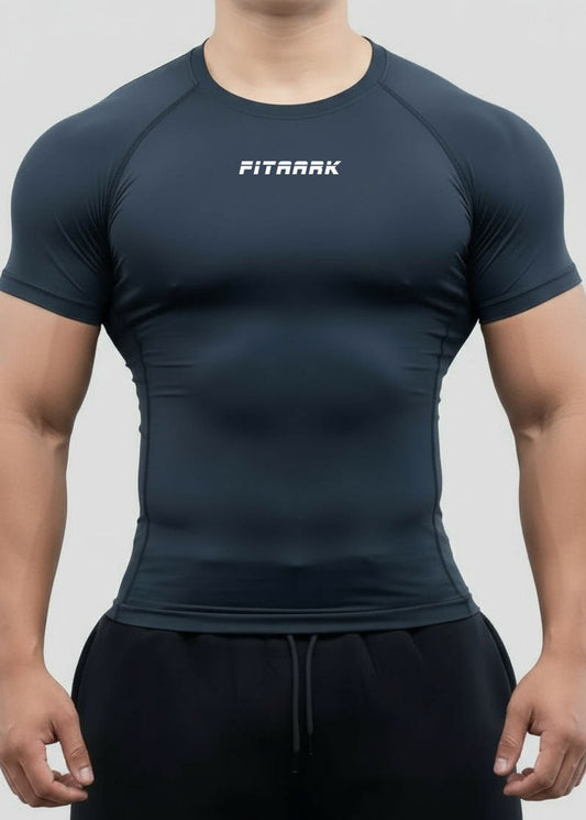 Fitaark SculptPro Compression T-Shirt (Navy)