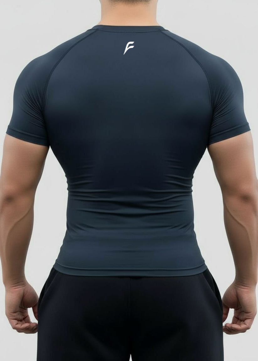 Fitaark SculptPro Compression T-Shirt (Navy)